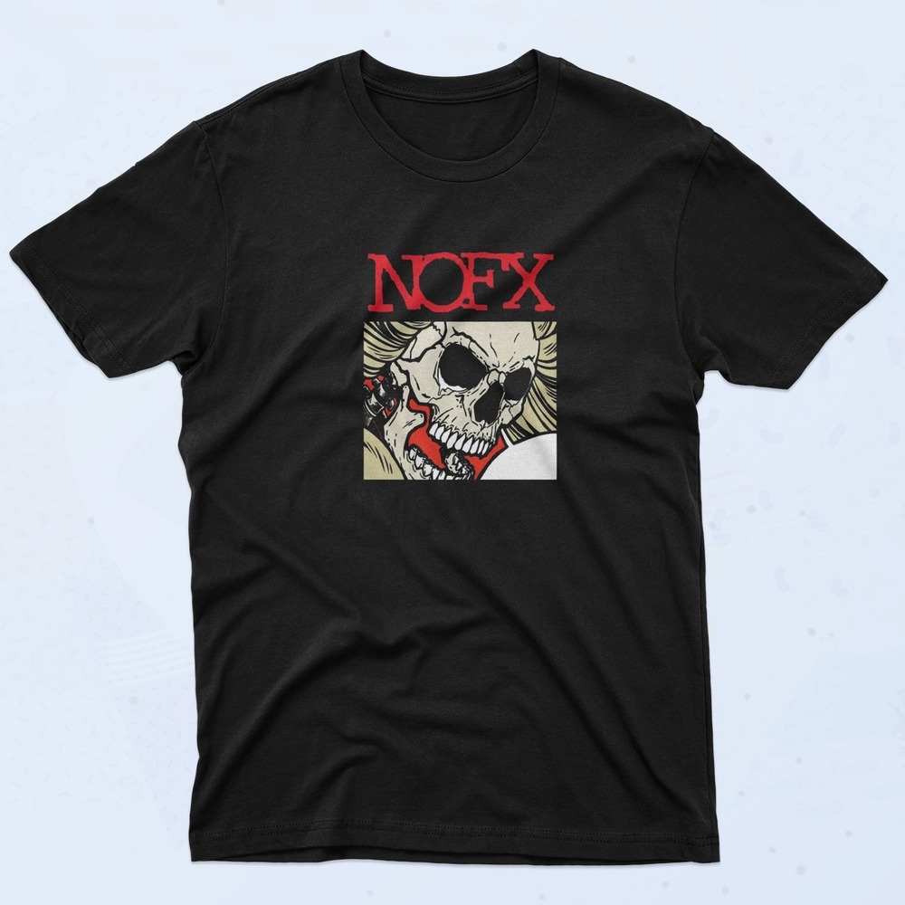 Skull Nofx T Shirt Black
